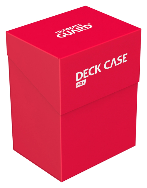 Ultimate Guard - Ultimate Guard Deck Case 80+ Red