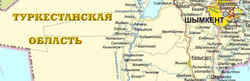 карта РЕСПУБЛИКА КАЗАХСТАН ,большая,бэклит (150 см х 260 см) 2025 год