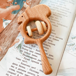 Деревянная погремушка Белочка  Леснушки