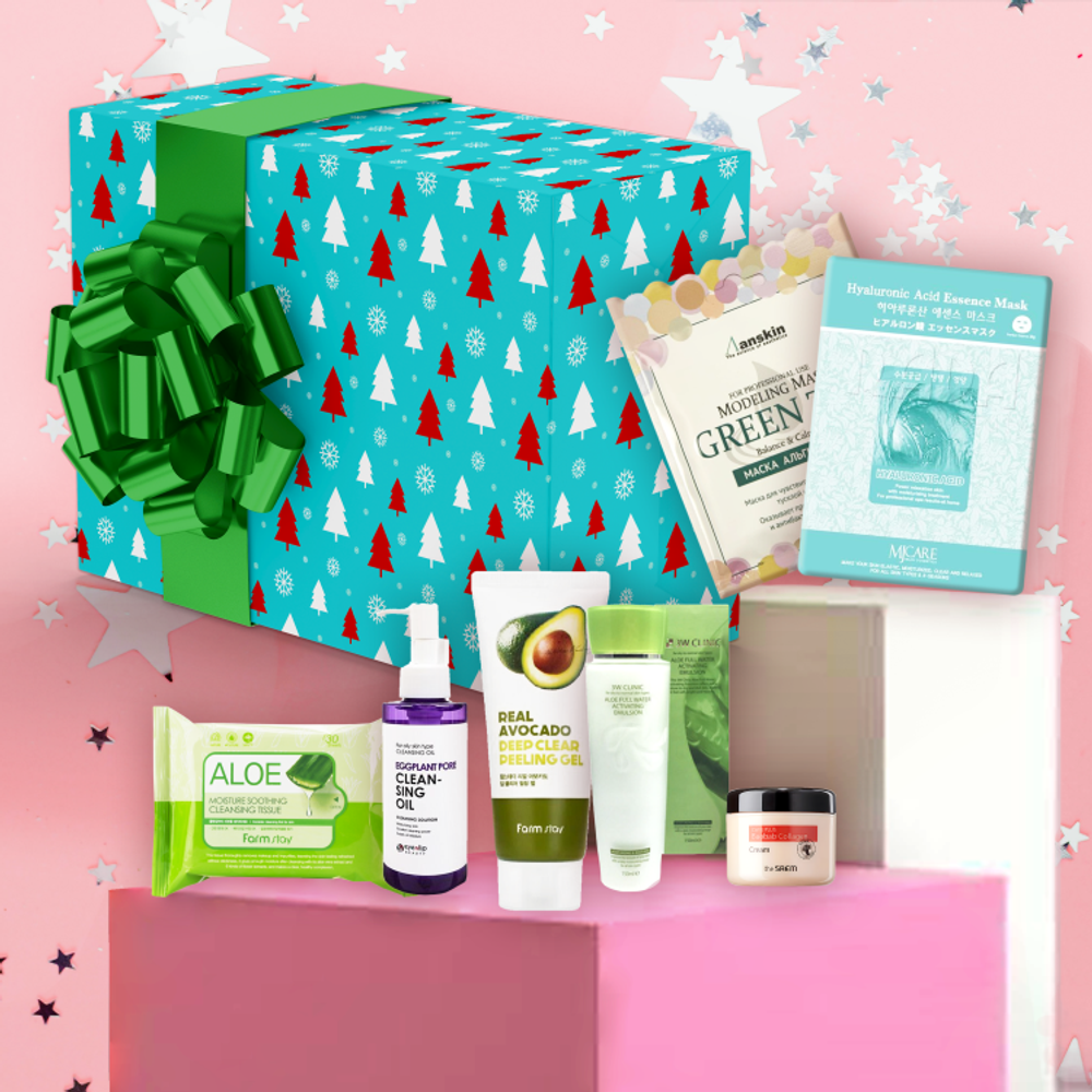 Подарочный набор южнокорейской косметики Beauty Box Pretty