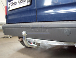 Фаркоп оцинкованный Galia F083A для Ford Tourneo Connect 2002-2014, Transit Connect 2002-2014(паспорт и сертификат в комплекте)(без электрики)