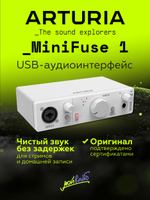 Внешняя звуковая карта Arturia MiniFuse 1 черная