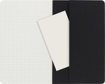 Блокнот Moleskine CAHIER JOURNAL QP317 Large 130х210мм обложка картон 80стр. клетка черный (3шт)