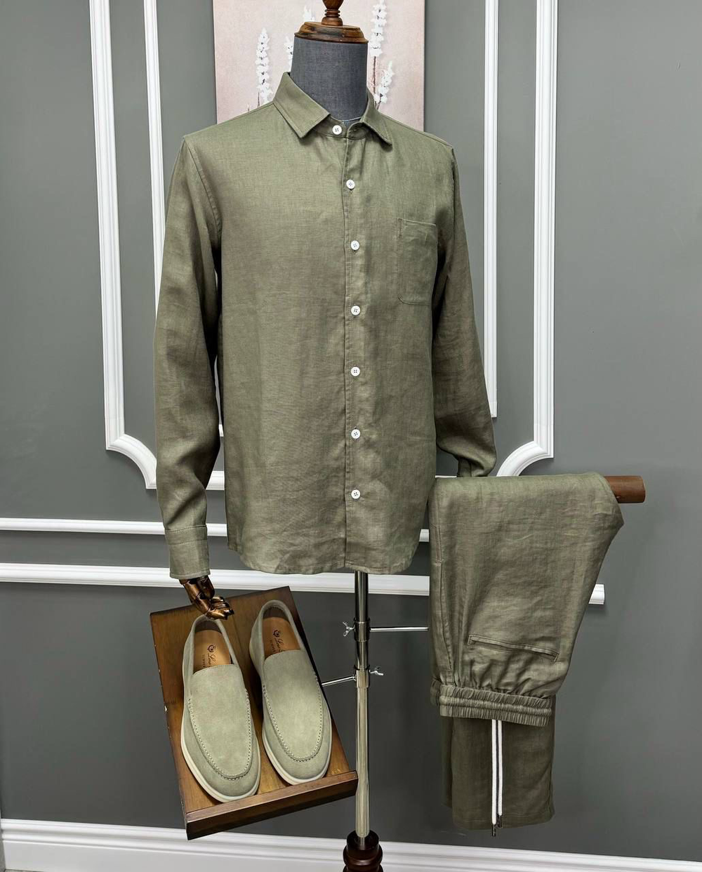 Костюм льняной Loro Piana