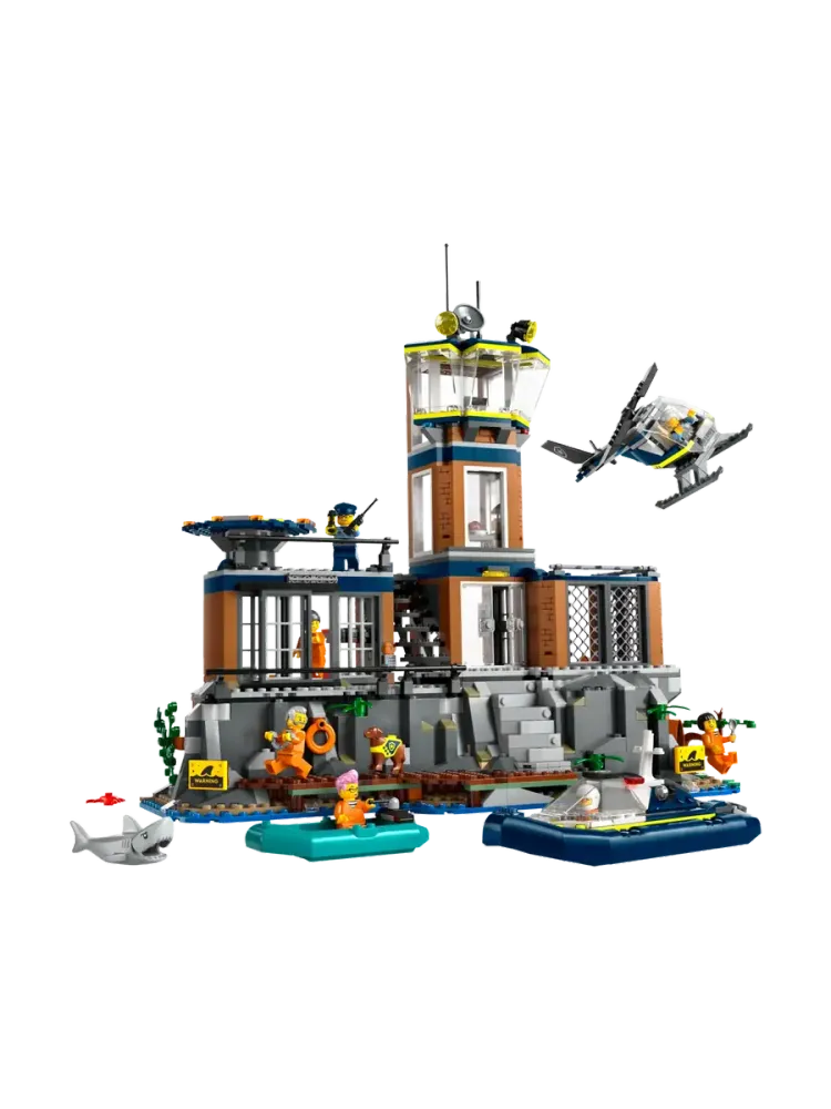 Конструктор City 60419 Полицейский тюремный остров