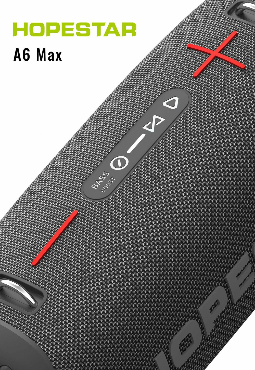 Колонка портативная Hopestar, A6 Max, Bluetooth, цвет: серый