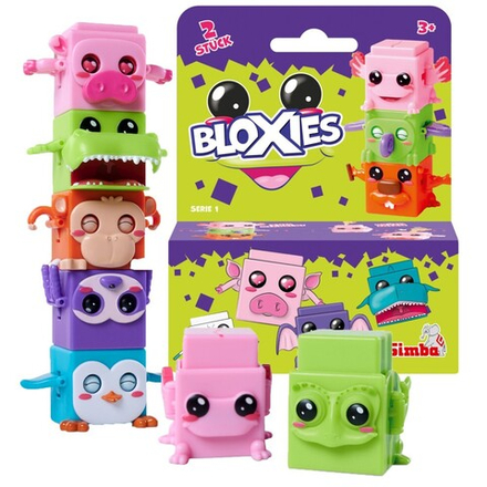 Simba - фигурки животных Bloxies 2 шт. в упаковке Surprise 5952626 / артикул   5952626  / GTIN 4006592090098