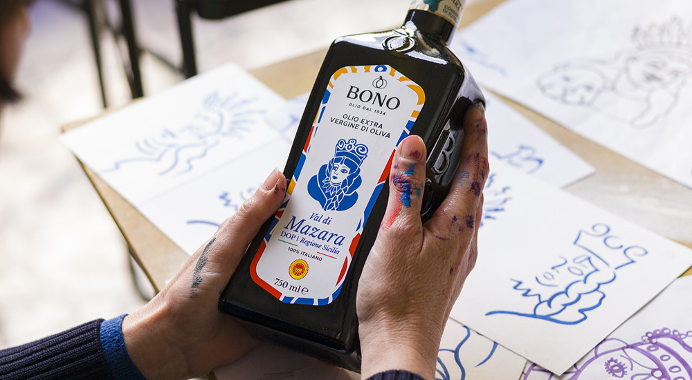 Оливковое масло BONO D.O.P. Val di Mazara 500 ml Сицилия