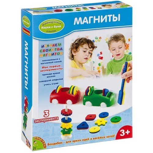 Набор для опытов Юный физик. Магниты