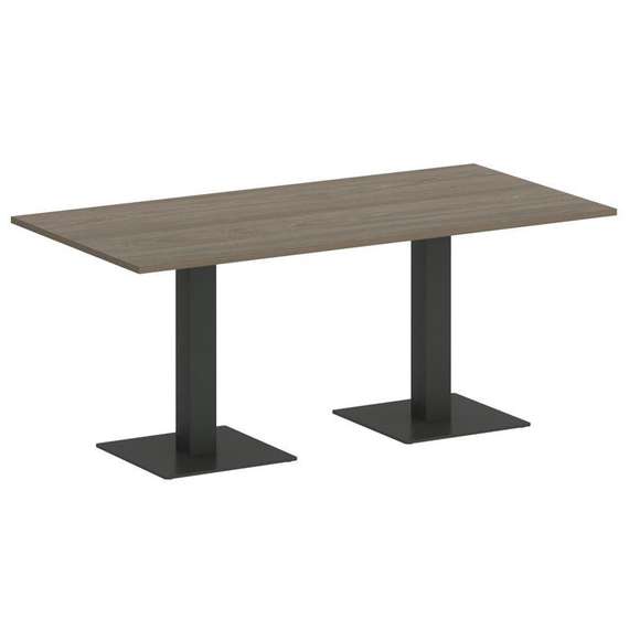 Yalta Стол прямоугольный LT.SPRG-4 Вяз Благородный/Металл Антрацит 1800*900*750