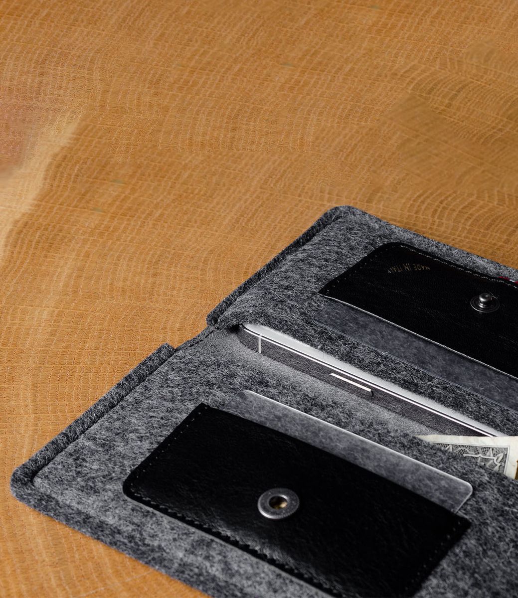 Hard Graft Phone Fold Wallet Classic — чехол для телефона