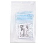 Пакеты с замком (гриппер), КОМПЛЕКТ 100 шт., 60х80 мм, ПВД, 32 мкм