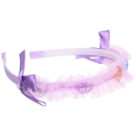 Ободок для волос детский «БАМБИ БУМ», сердечки, цвет розовый, лавандовый и голубой, 1.5см