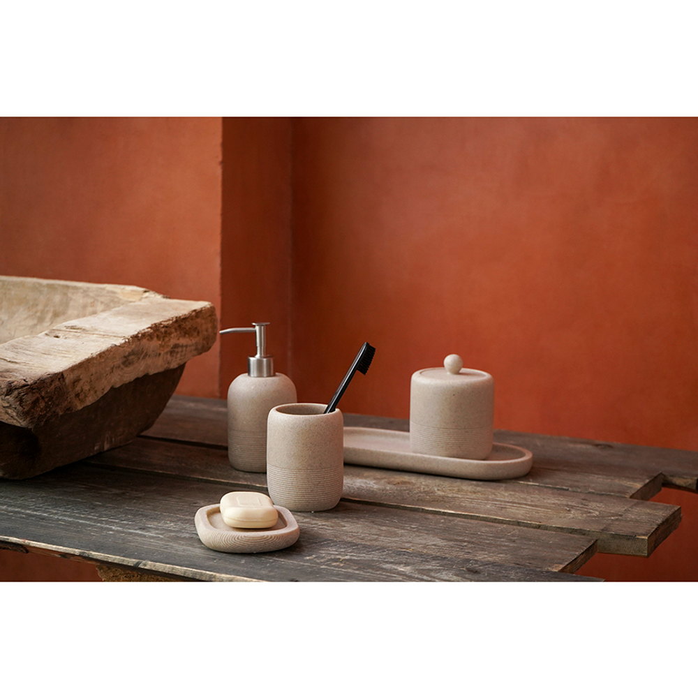 Мыльница loup, бежевая