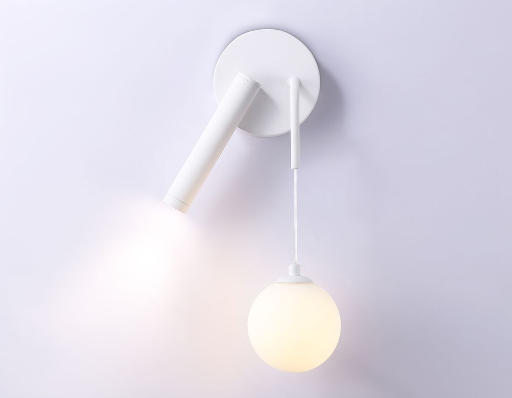 Ambrella Настенный светодиодный светильник со сменной лампой LineTech FL66383