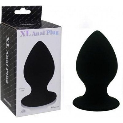 Анальная пробка XL Anal Plug, Чёрный