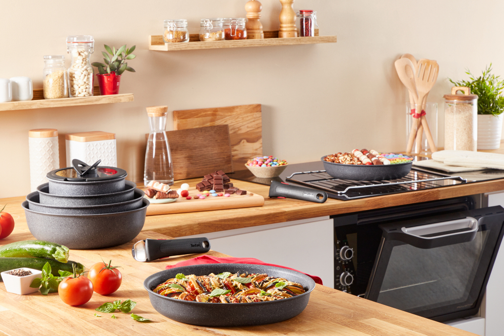 Набор посуды со съемной ручкой Tefal Ingenio Natural Force 7 предметов 16/26/26 см L3969072