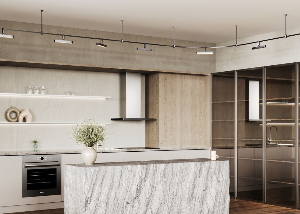 Трековый магнитный светодиодный светильник Maytoni Flexity   TR202-1-10W3K-B