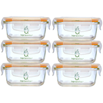 Sage Spoonfuls, Tough Glass Tub, 6 упаковок по 120 мл (4 унции)