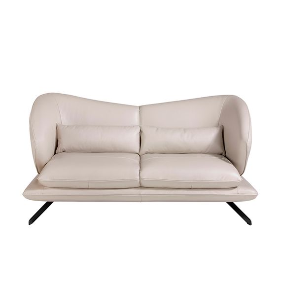 Двухместный Angel Cerda KF2157-2P, серая кожа