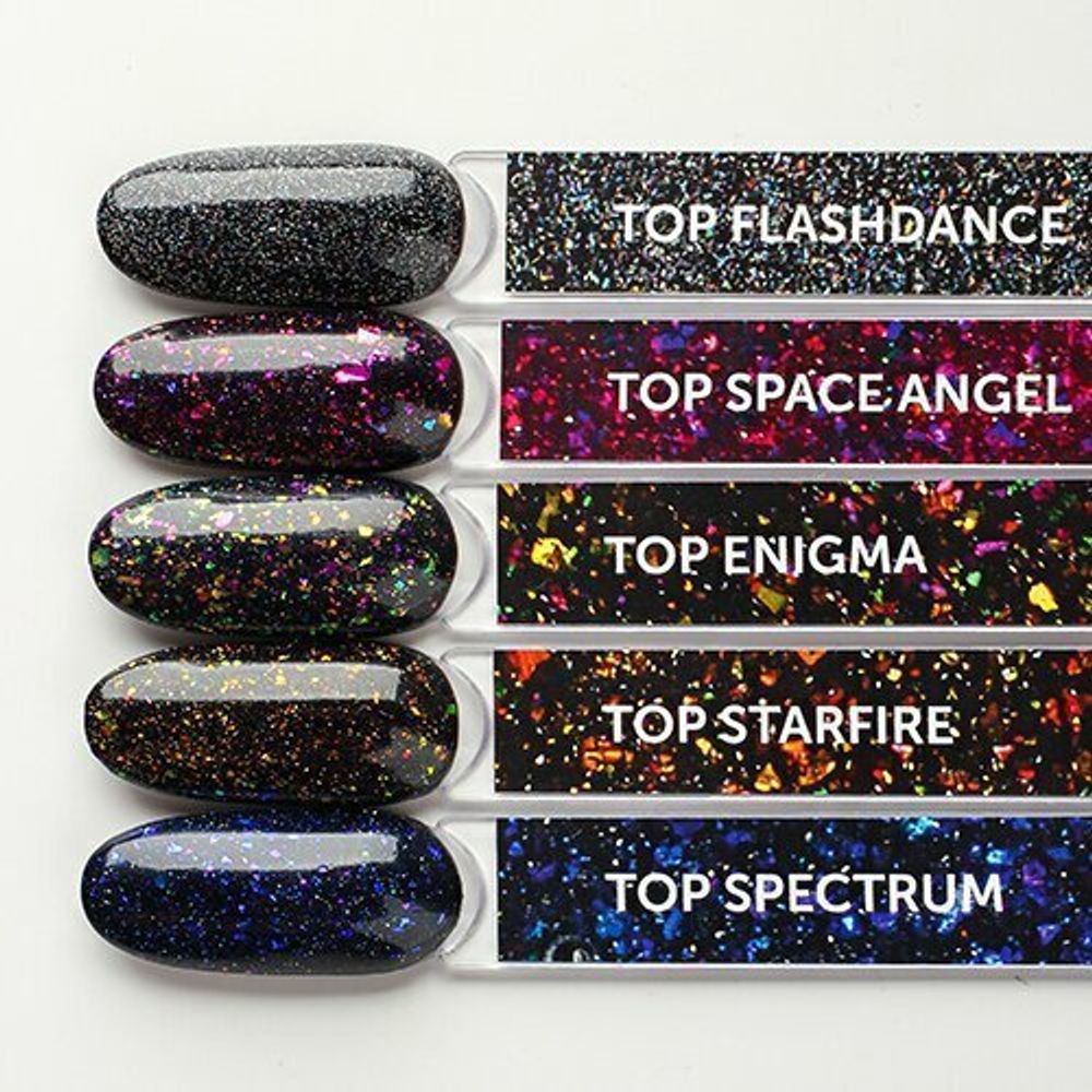 Milk Top  Светоотражающий топ с хлопьями,  9мл