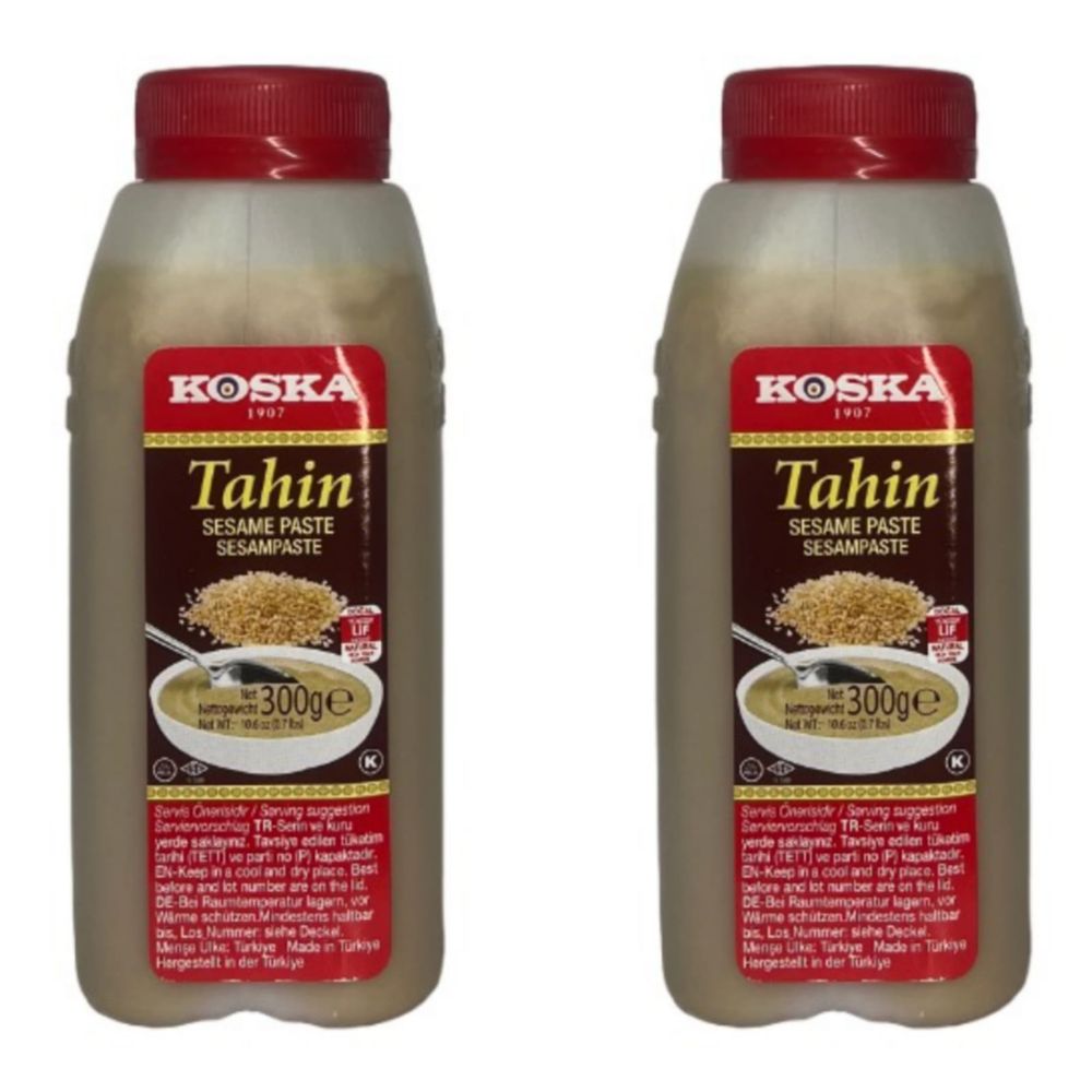 Кунжутная паста Koska Tahin sesame пласт. бут. 300 г