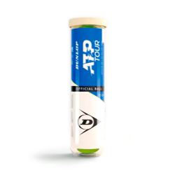 Мяч теннисный Dunlop ATP Official Tour Premium 4B, 601599, уп.4шт, одобр. ITF, нат.резина,фетр.