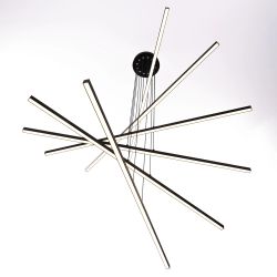 Citilux Стиг CL203261 LED Люстра подвесная с пультом Чёрная