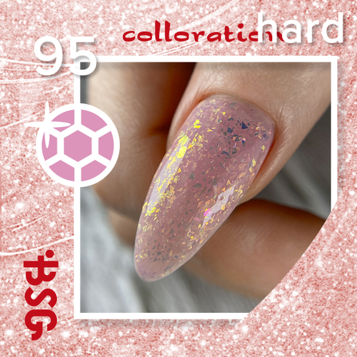 BSG Colloration hard base №095 "Хрусталь", 20 мл