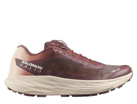 Кроссовки беговые женские Salomon S/Lab Ultra v2 Бордово-Серые