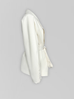 Пиджак Agdali Brand 1230 свободного кроя широкий с поясом в комплекте