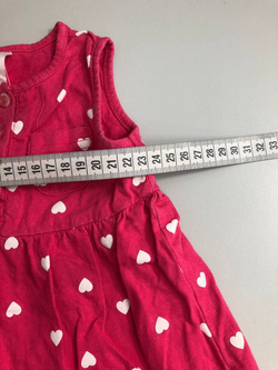 Сарафан Baby Go с сердечками на 1 год