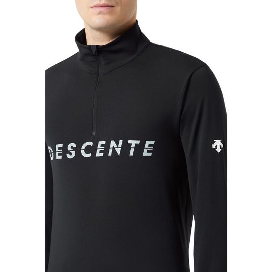 Толстовка мужская Descente 1/4 ZIP (Black) 25/26