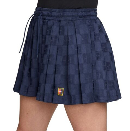 Женские теннисные шорты Nike Court Collection Dri-Fit High-Waisted - midnight navy