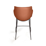 Стул полубарный Sofia, экокожа soft-touch, терракот