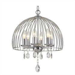Citilux Джина CL462261 Люстра подвесная Хром