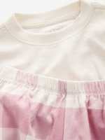 Пижама для девочки Next B79-520, 3 шт., Белый, Розовый, Бордовый