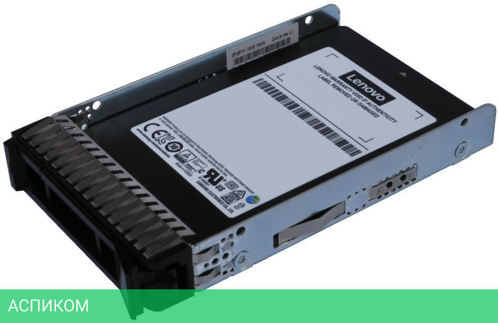 SSD диск Lenovo ThinkSystem PM1655 1.6TB (4XB7A80341)