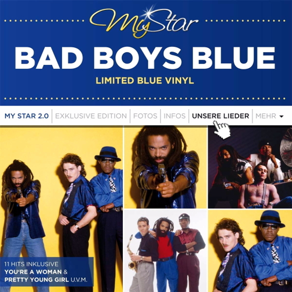 Bad Boys Blue / My Star 2.0 (Coloured Vinyl)(LP)