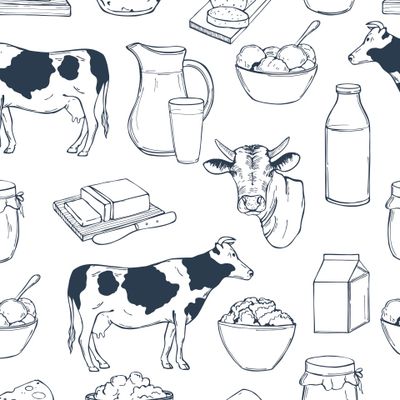 продукты из молока