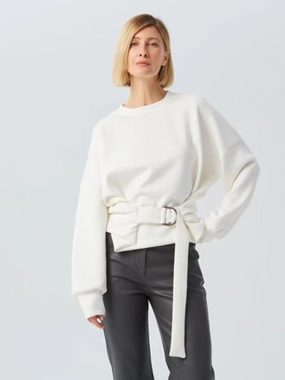 Свитшот с поясом