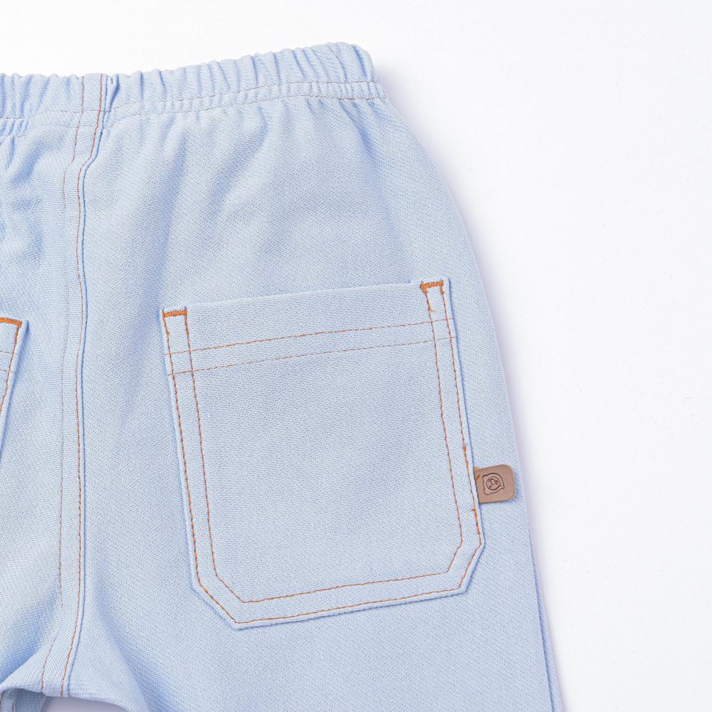 Чиносы из джинскота "Светлый деним"