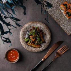 Блюдо круглое d 14,7 см h2,6 см Brown Untouched Taiga P.L. Proff Cuisine [1]