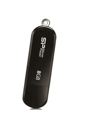 Память USB Flash 8 ГБ LuxMini 322 SP008GBUF2322V1K BLACK