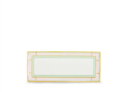 Блюдо прямоугольное Richard Ginori Diva Rosa (28.6 х 12.1 см)