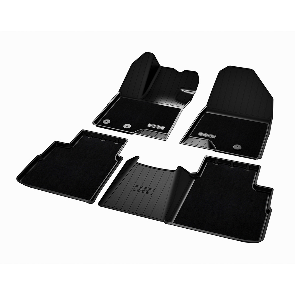 Ковры в салон Norplast для Haval H7 2024-, Черный, арт.NPA11-C28-376-CM