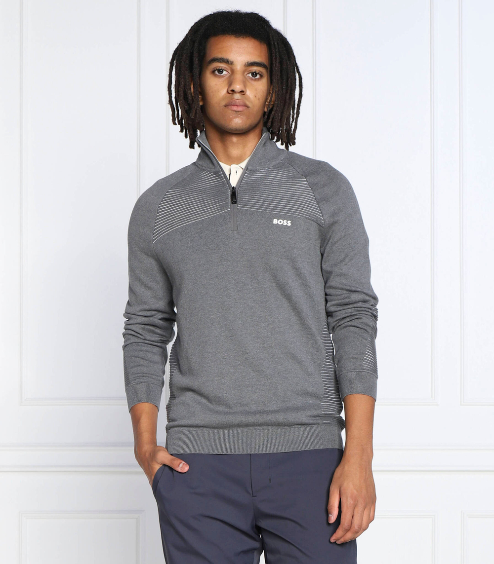 свитер zandi BOSS GREEN - серый(50471806)