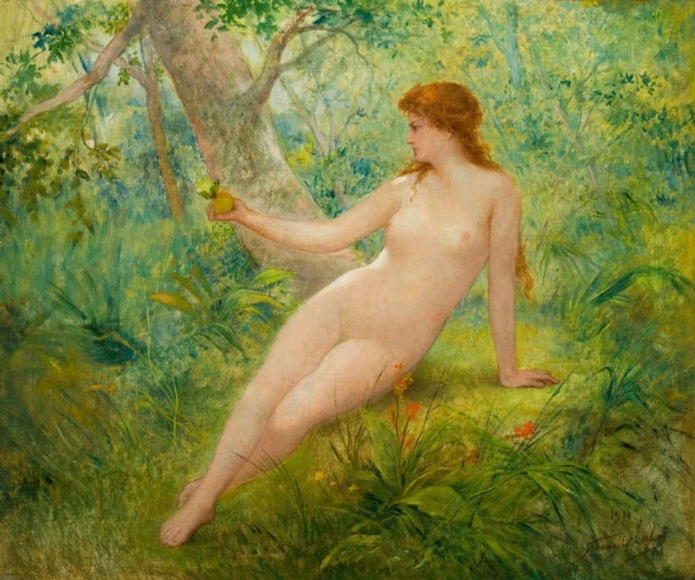 Francois Lafon (1846-1920) - эротическое искусство французского художника