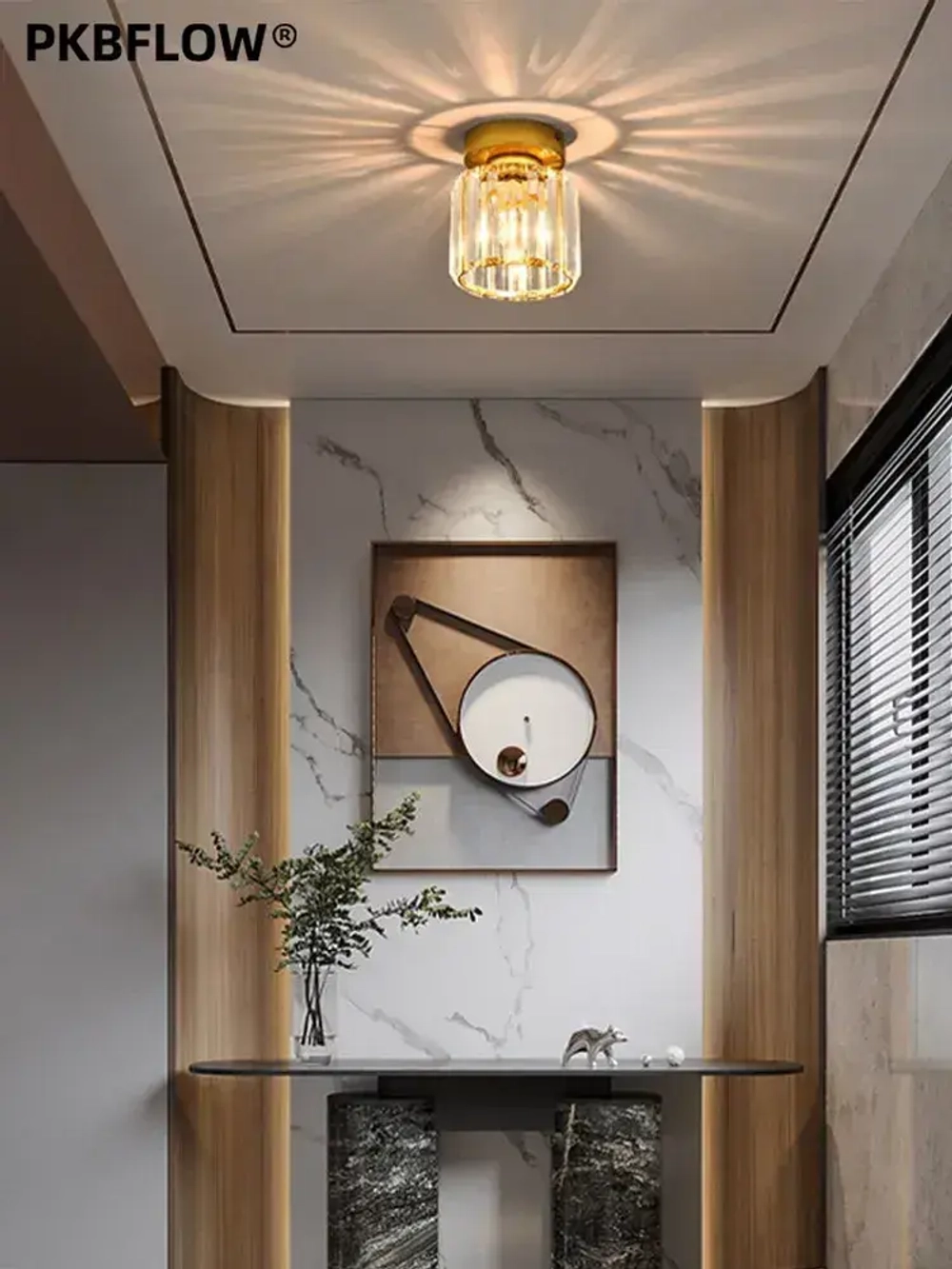 Светильник потолочный Лофт,Потолочный светильник,Золотой кругляш,В комплекте без лампочек,E27