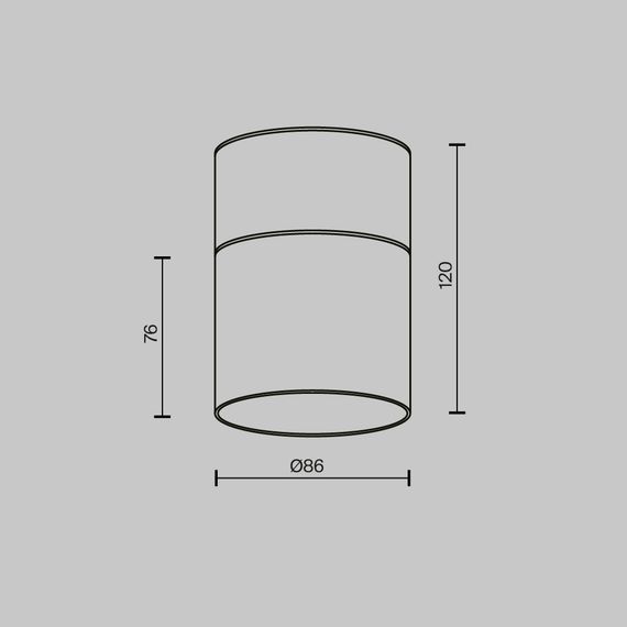 Потолочный светильник Maytoni Technical Glory C094CL-GX53-W